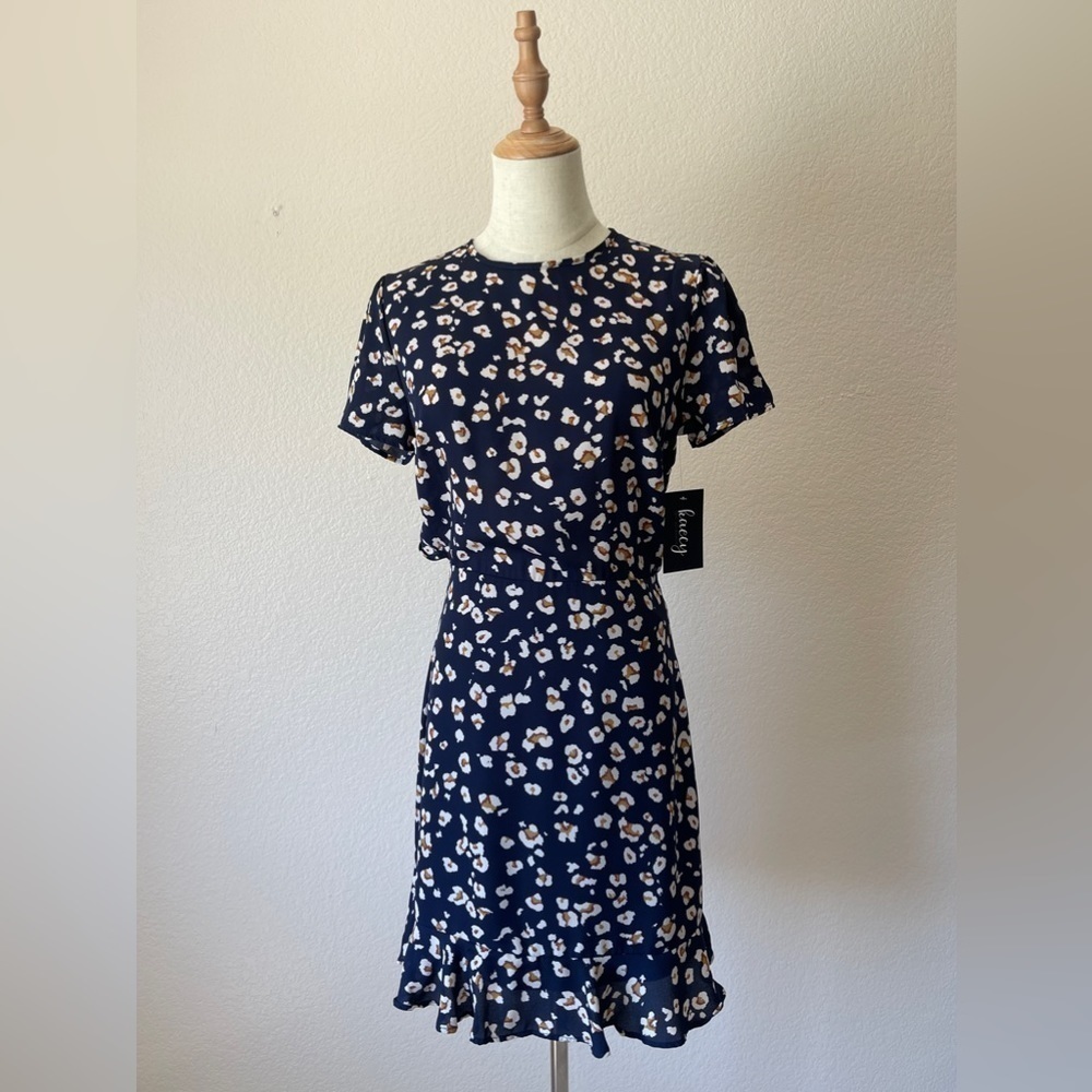BIN#5 - Painted Threads Print Dress Medium